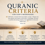 An open Quran beneath a sunrise illustrating the Quranic criteria for God's messengers based on Quran 3:81, highlighting the covenant of a messenger who confirms existing scripture and calls people to worship God alone.