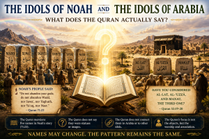 Idols of Arabia and idols of Noah